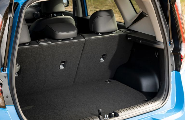 The open boot of a 2024 Kia Soul