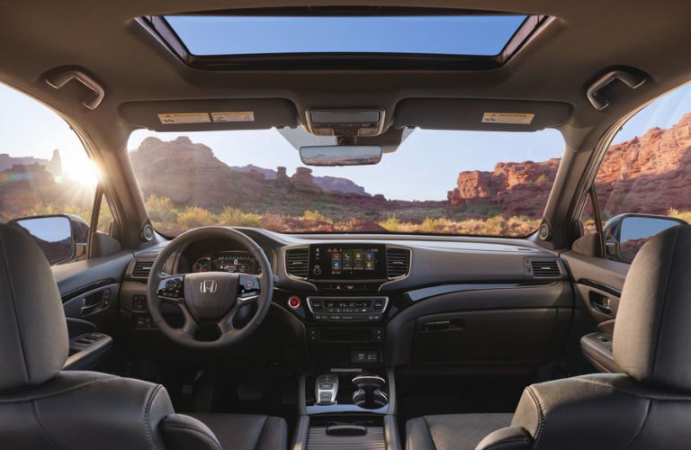 2019 Honda Passport cockpit view
