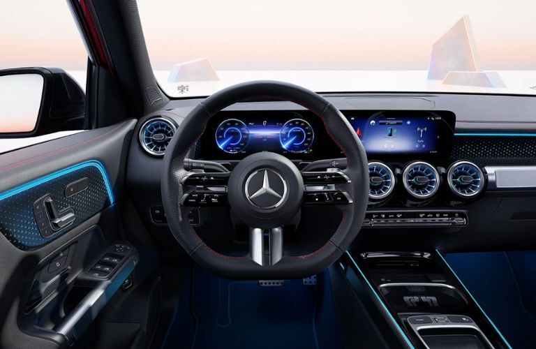 dashboard of the 2024 Mercedes-Benz EQB