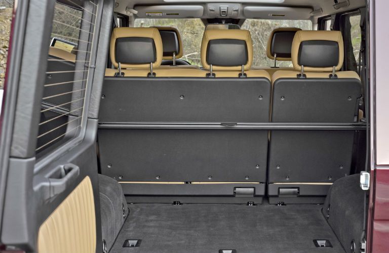 2015 Mercedes-Benz G-Class rear cargo area