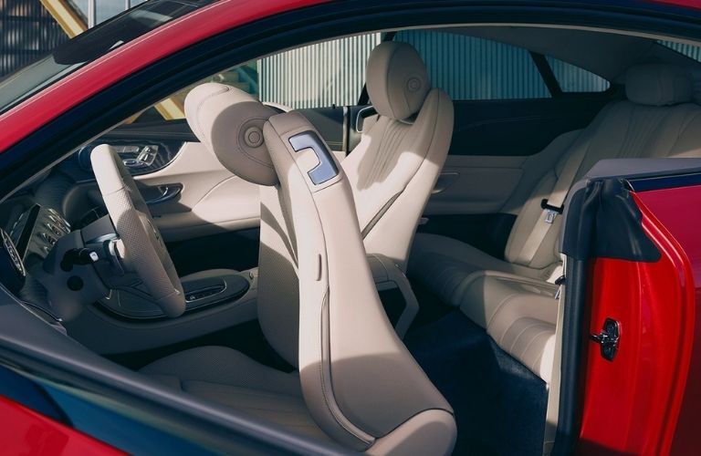2022 Mercedes-Benz E-Class Coupe seating arrangement