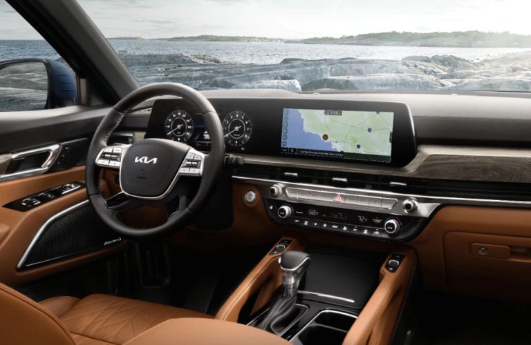 Dashboard of the 2024 Kia Telluride
