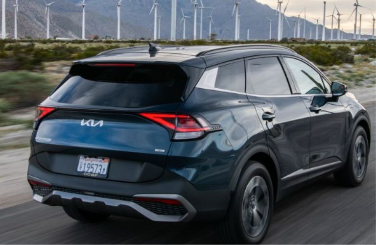 Exterior of the 2024 Kia Sportage Hybrid