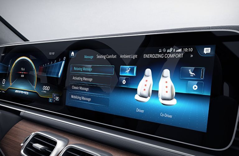 dashboard view of a used SUV