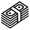 Stack of cash icon