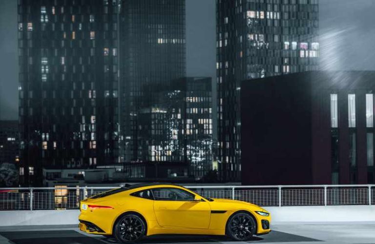 2022 Jaguar F-Type side view