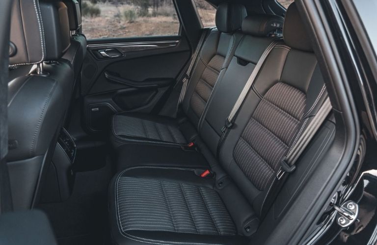 2022 Porsche Macan T rear seats