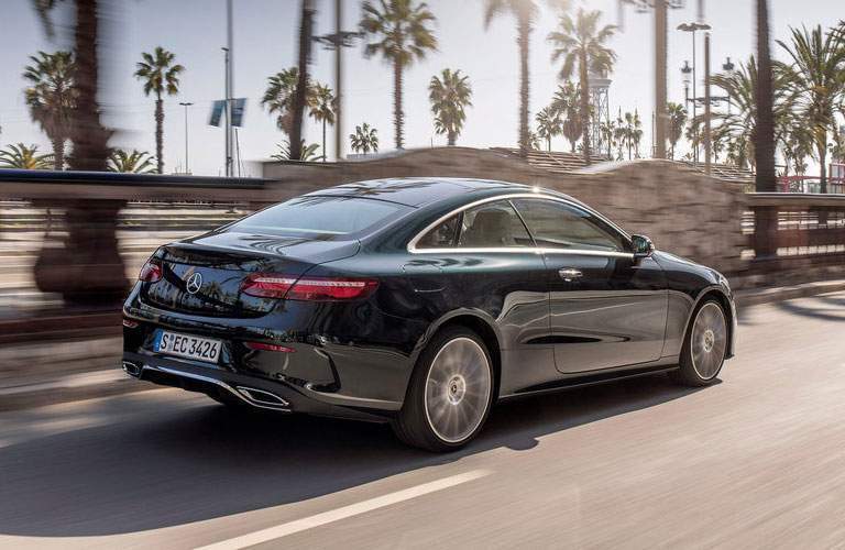 2018 Mercedes-Benz E-Class black back view