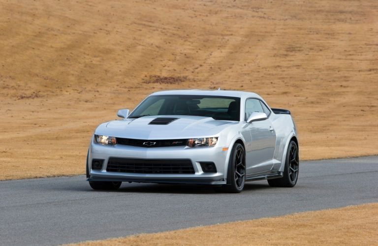 2015 Chevrolet Camaro on a race track