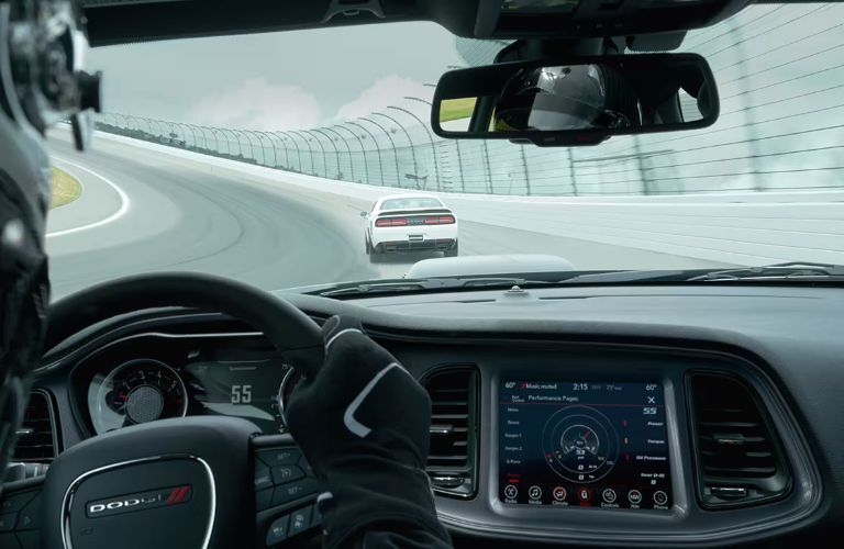 2023 Dodge Challenger front interior view