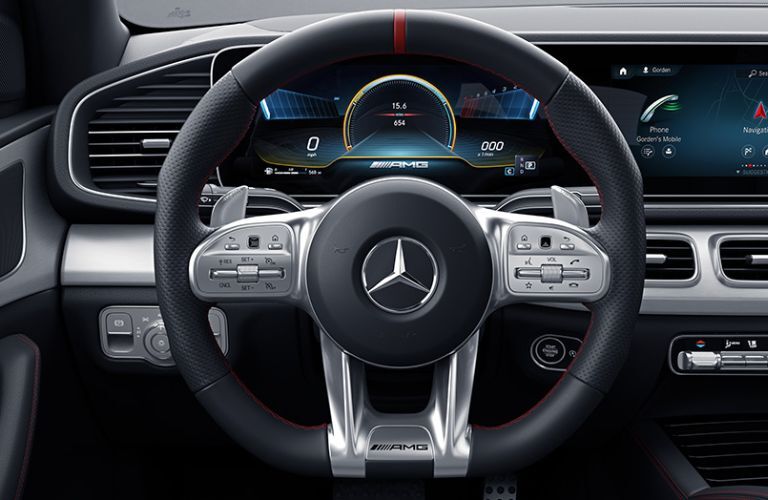 Steering Wheel of the 2022 Mercedes-AMG GLE 53