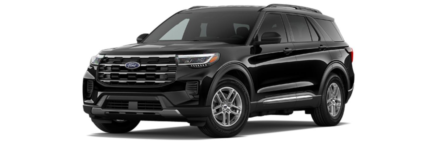 2026 Ford Explorer Active front and side angle on white