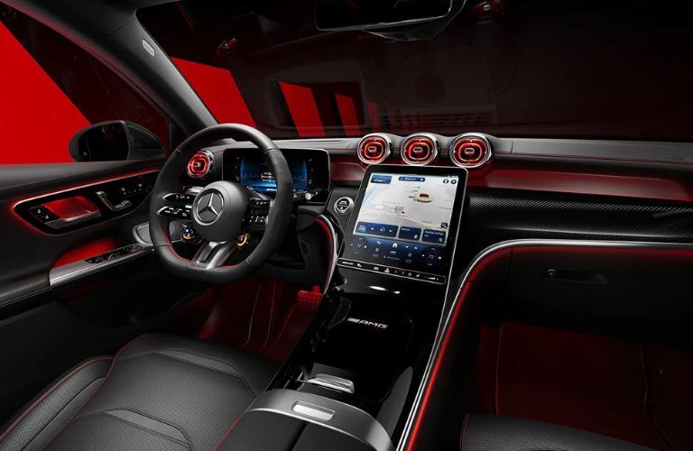 2026 Mercedes-AMG® GLC 43 Coupe interior front dash