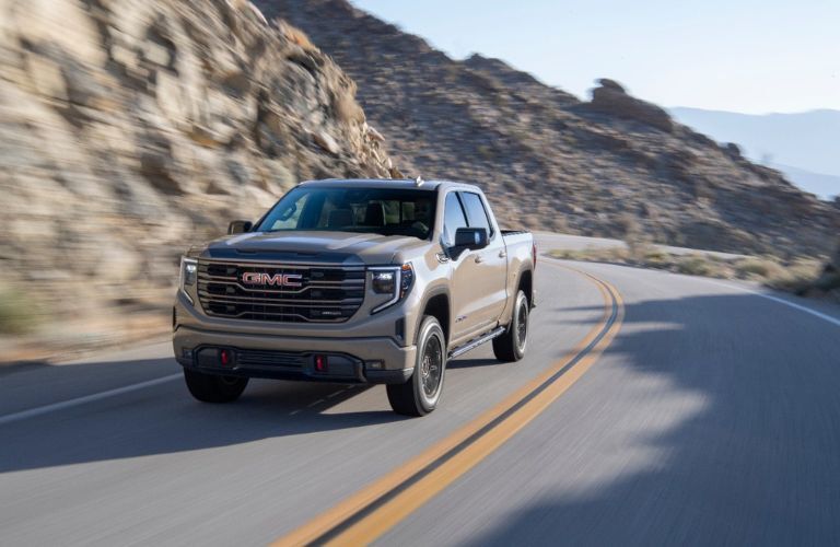 Front Quarter View of the 2022 GMC Sierra 1500