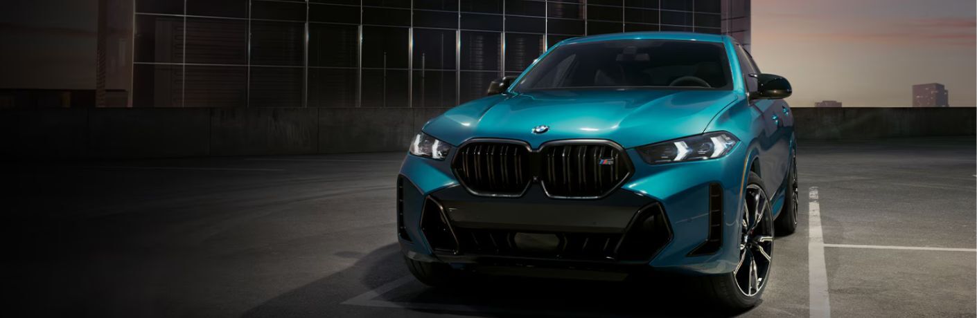 Front view of the 2025 BMW X6