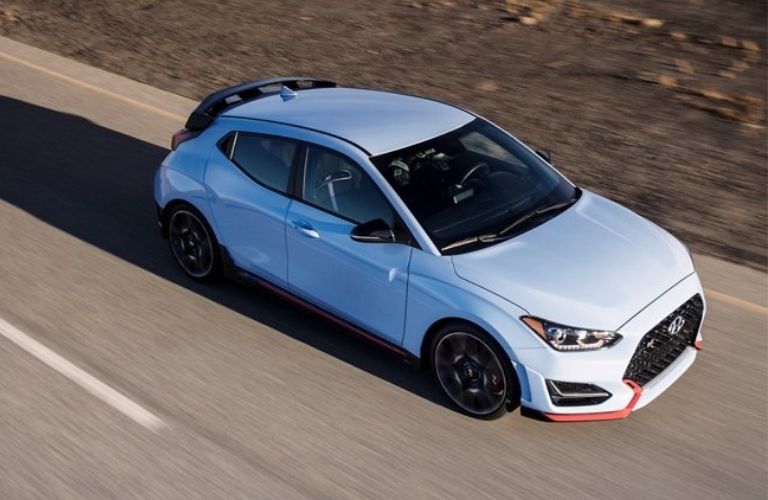 2022 Hyundai Veloster N exterior top view