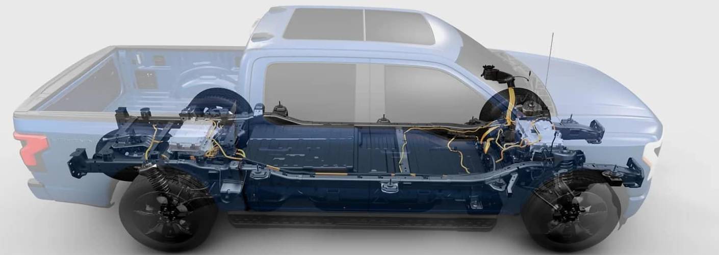 2022 Ford F-150 Lightning electric powertrain