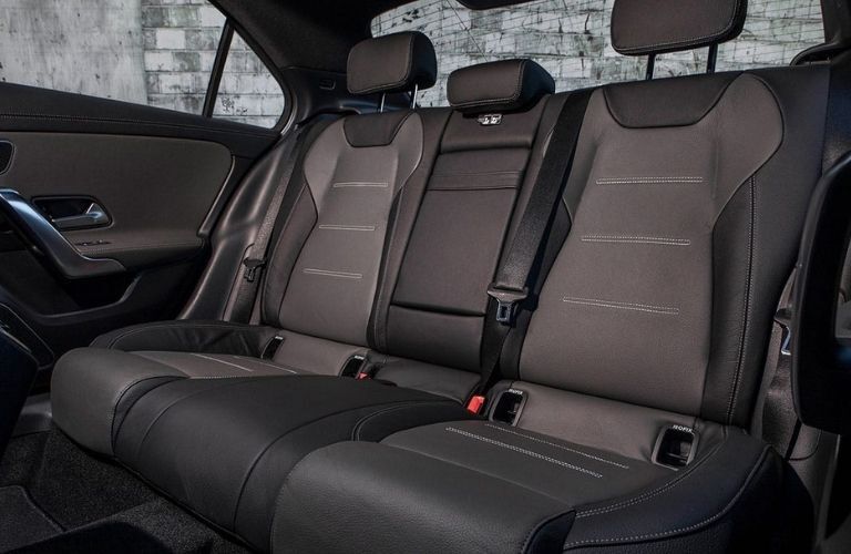 The Split Rear Seats of the 2022 Mercedes-Benz A