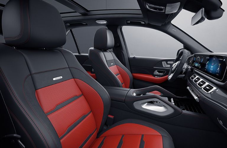 Front-row seats view of the 2023 Mercedes-AMG GLE 63 S