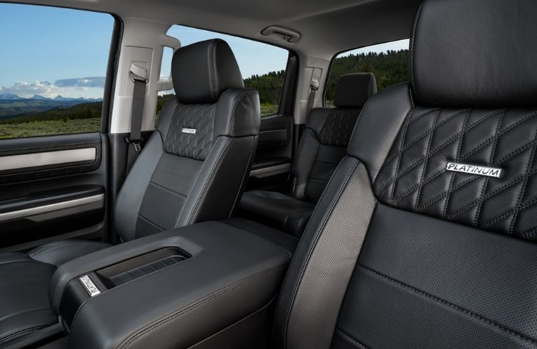 2021 Toyota Tundra seats view