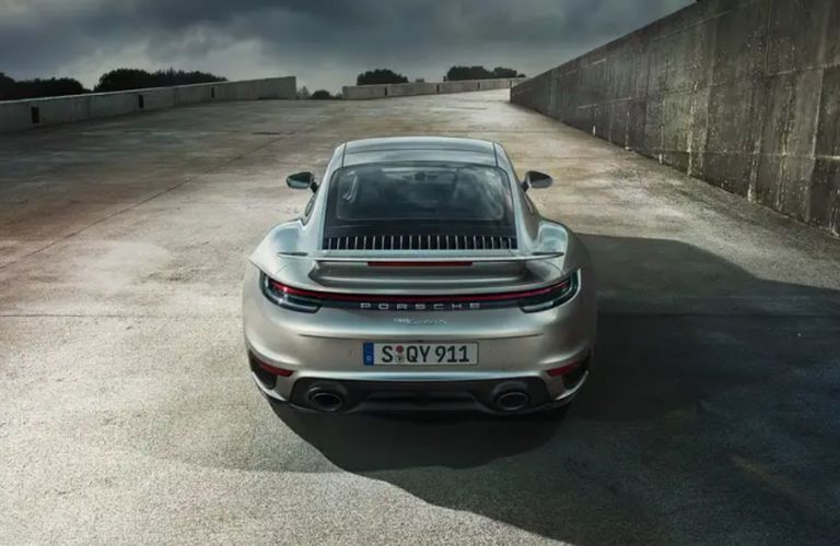 rear view of the 2025 Porsche 911 Turbo