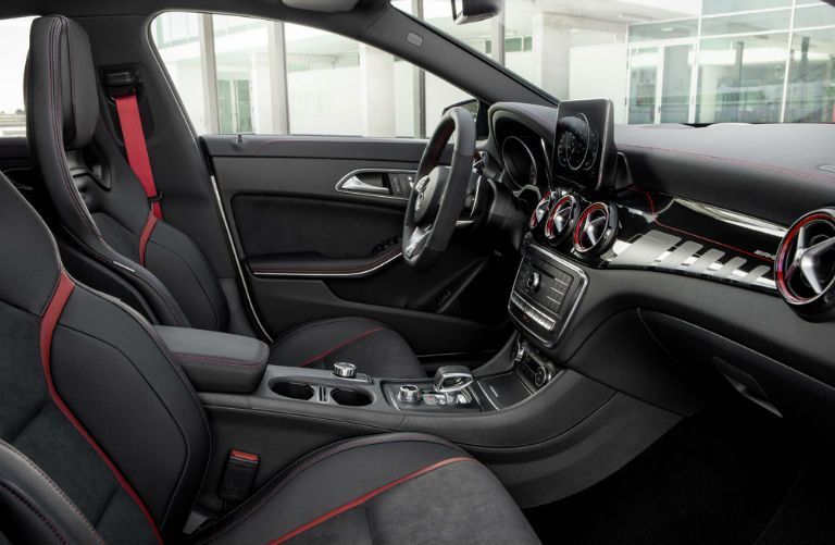 2017 Mercedes-AMG CLA45 Two-Tone Leather Interior