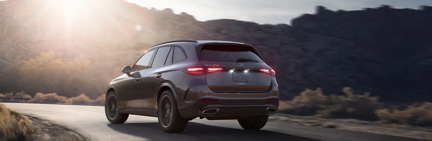 Rear view of the 2024 Mercedes-Benz GLC 300 4MATIC®