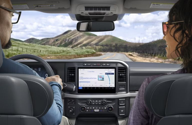 2024 Super Duty F-250 dashboard view