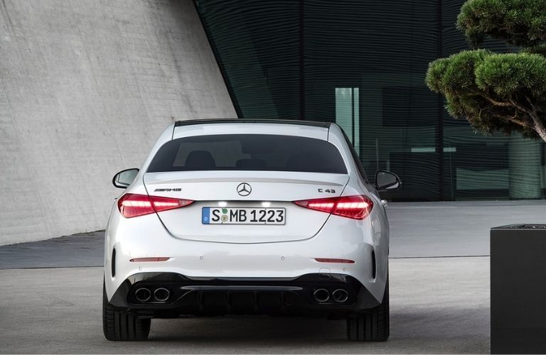 2023 Mercedes-AMG C 43 Sedan exterior rear view