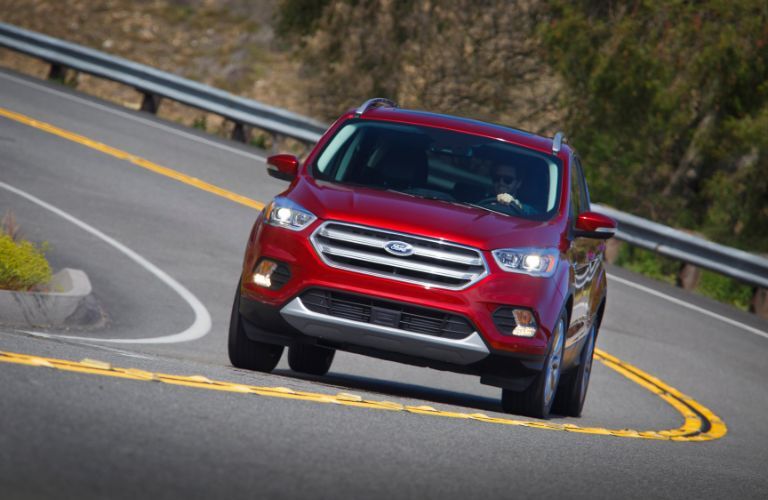 2017 Ford Escape driving on the road