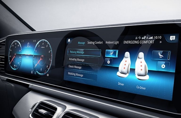 2022 MB GLE 450 4MATIC SUV display screen