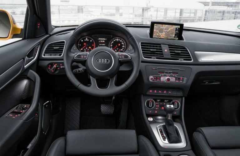 2017 Audi Q3's cabin