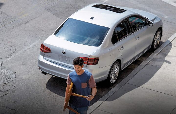 2017 VW Jetta top angle view