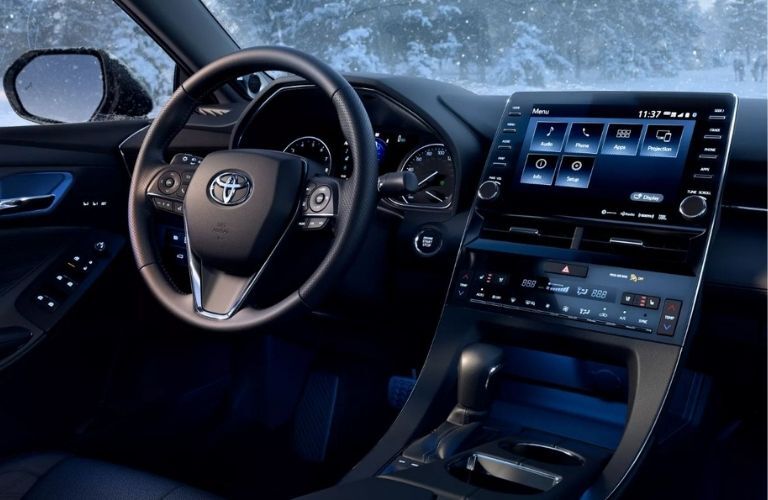 Dashboard View of the 2022 Toyota Avalon