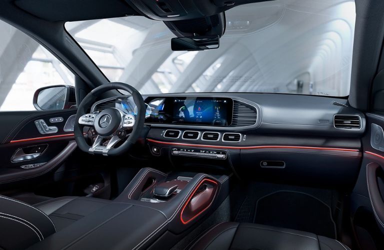 Dashboard view of the 2023 Mercedes-AMG GLE 63 S