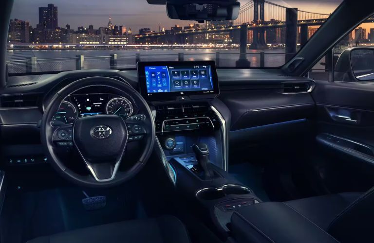 Interior Cabin View of 2022 Toyota Venza