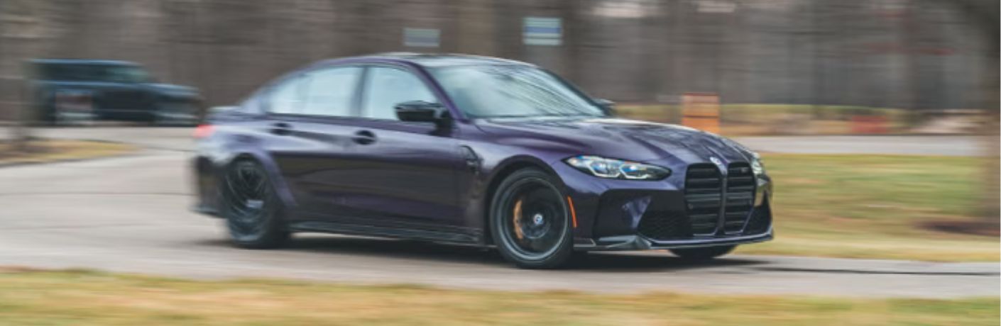 Exterior of the 2023 BMW M3