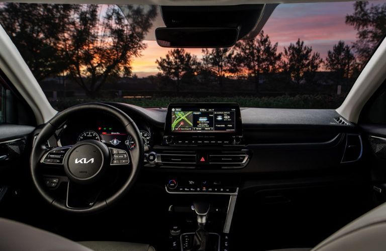2023 Kia Seltos cockpit view
