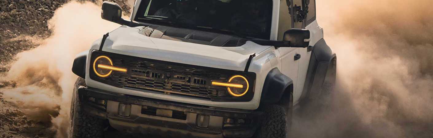 The 2026 Ford Bronco off-roading