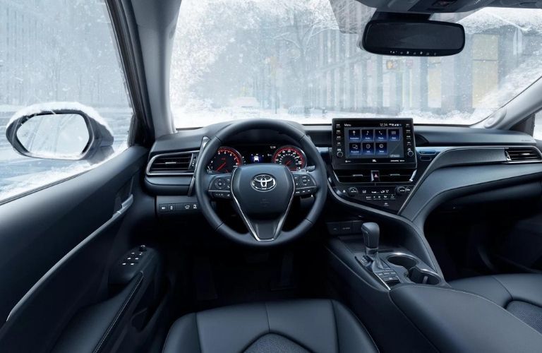Used 2023 Toyota Camry front interior