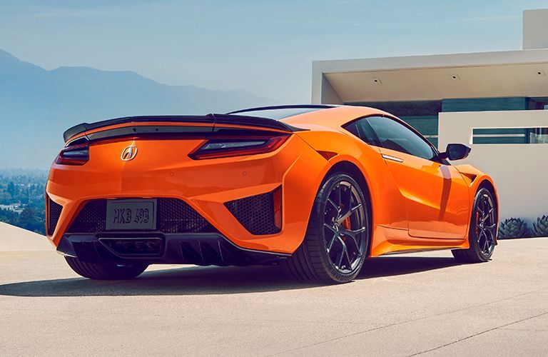 2019 Acura NSX Exterior Passenger Side Rear Profile