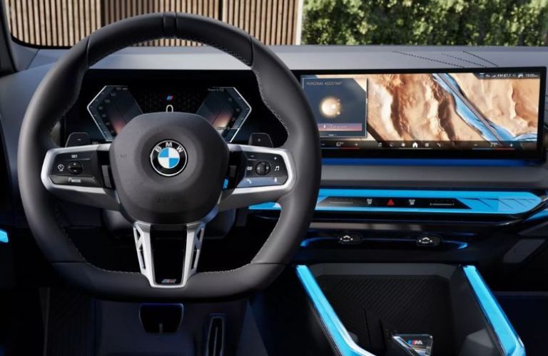 2025 BMW X3 touchscreen display