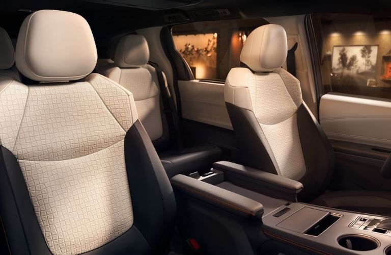 2021 Toyota Sienna seats view