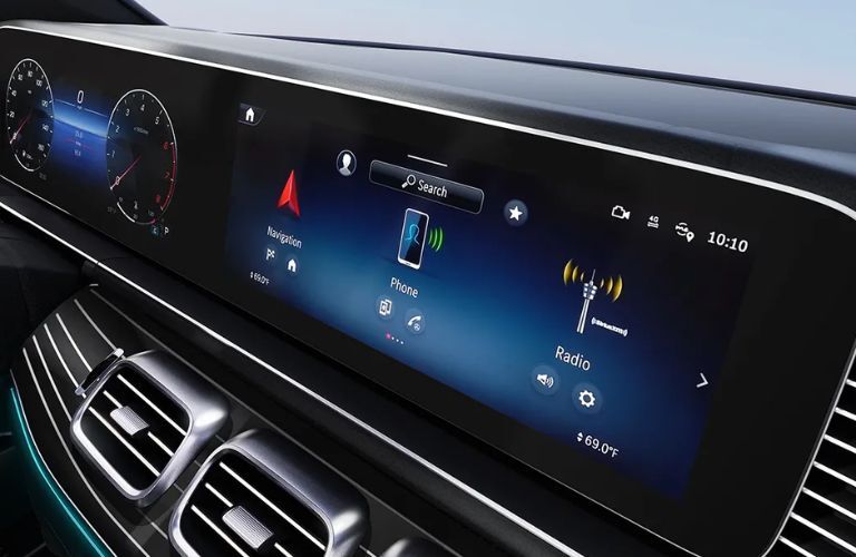 dashboard view of the 2027 Mercedes-Benz GLE SUV