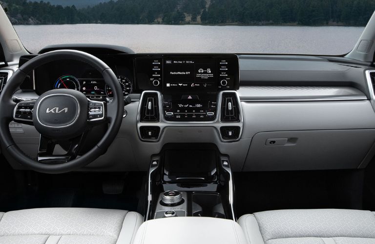 2024 Kia Sorento Hybrid front interior