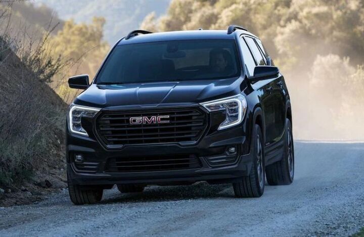2023 GMC Terrain Black front view
