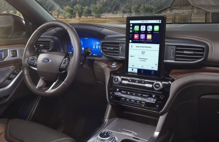 2024 Ford Explorer interior dashboard