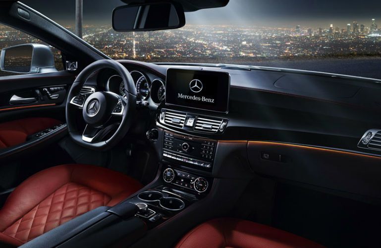 2017 Mercedes-Benz CLS' cabin