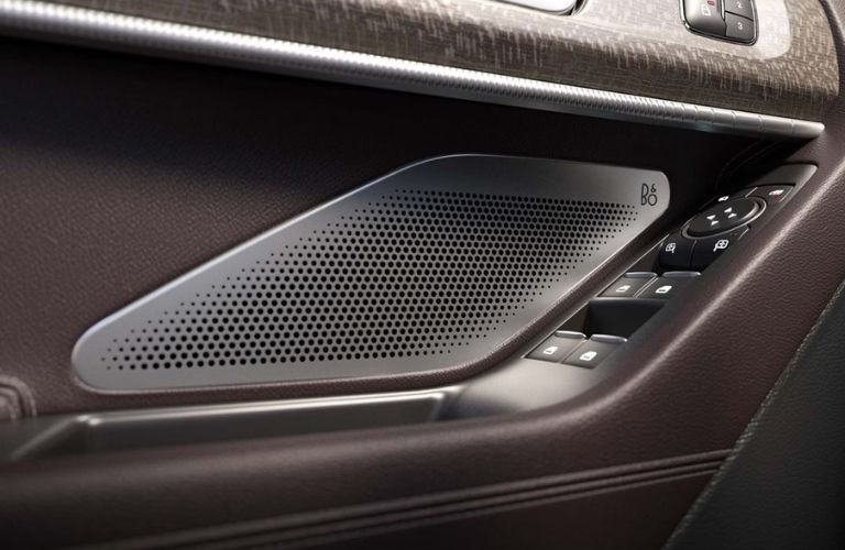 2025 Ford Explorer ST-Line speaker in the door