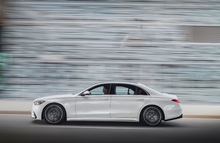 2021 MB S-Class exterior driver side profile